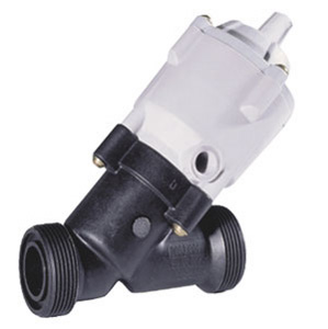 German GEKO original pneumatic plastic corner valve